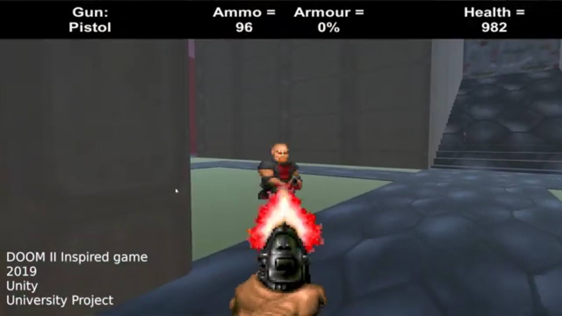Doom II Unity Game Project